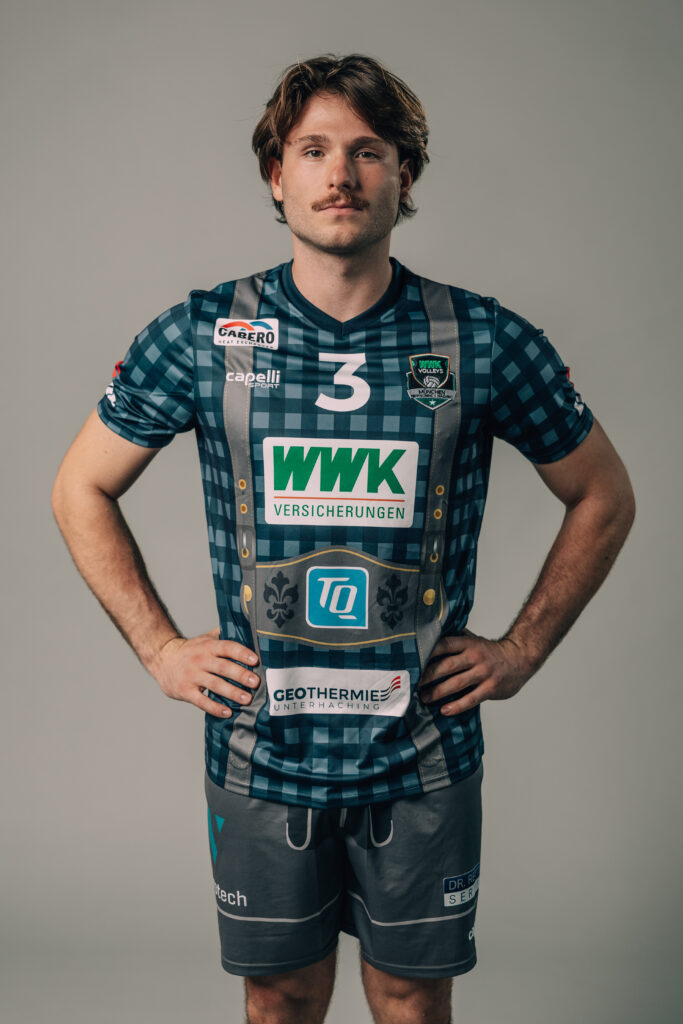 Moritz Eckardt im Bavarian Blue Jersey